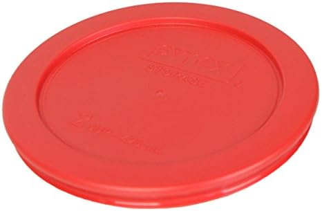 Пирекс Пакет - 3 Предмети: 7200-КОМПЈУТЕР 2-Чаша Црвени Пластични Капаци За Складирање Храна Направени во САД