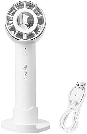 14 Најновиот Мини Рачен Вентилатор Пренослив USB Биро Вентилатор За Полнење Мал Џеб Вентилатор 3 Брзина Личен Вентилатор Батерија Рачен Вентилатор