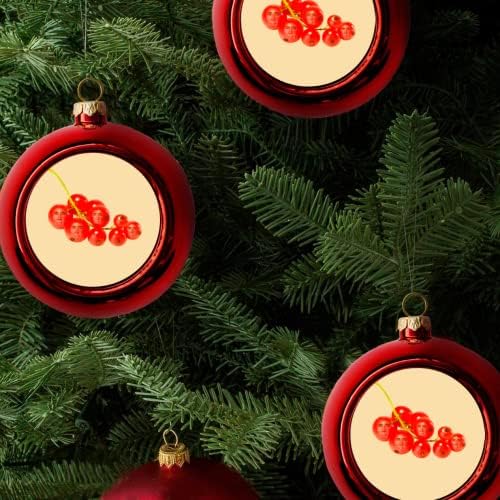 Николас кафез смешно црвено грозје, вкусно смешно божиќно дрво, украси за славни личности, црвена Божиќна топка Божиќни топки Мем украси за новогодишни елка