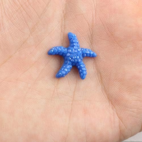 Е-извонреден Декор Од Морска Ѕвезда од 20 парчиња Шарена Пластична Сушена Морска Ѕвезда Декорација Во Медитерански Стил за Посакување