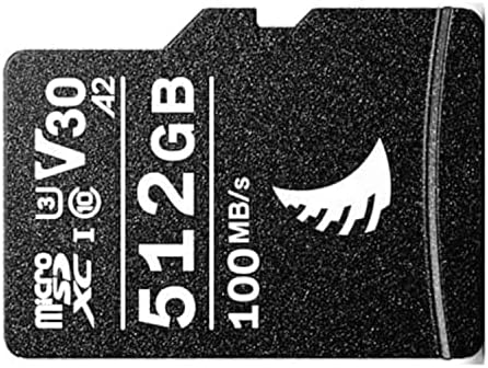 Angelbird-AV PRO microSD V30 Мемориска Картичка-512 GB-UHS-I A2 - - 4K+ Фото И Видео - Беспилотни Летала - Акциони Камери - Паметни Телефони -