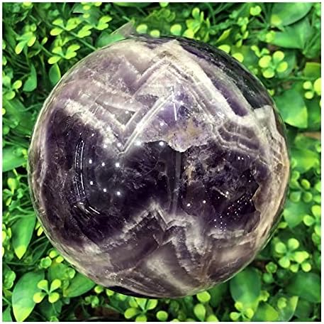Природен кристал груб природен кристален кварц сон аметист сфера топка Енергија Реики камен канцелариски канцелариски аквариум додатоци за декорација