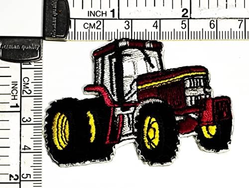 Кленплус Трактор Лепенка Трактор Мотокрос Цртани Налепници Занаети Уметност Поправка На Шиење Везено Железо На Шие На Лепенки За