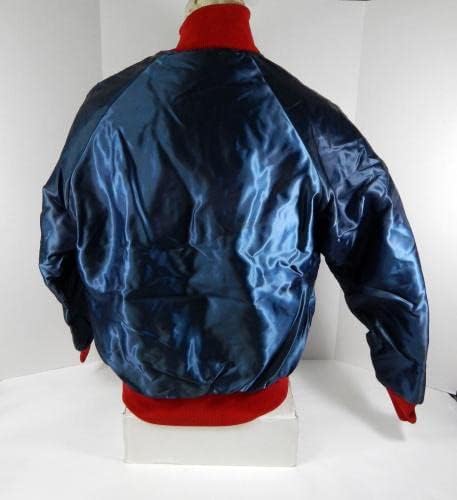 1990 -тите Boise Hawks 20 Игра користеше сина јакна за загревање DP40541 - Игра користена дресови на MLB