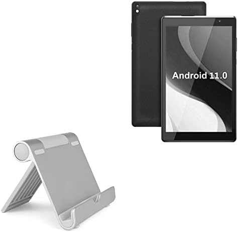 Штанд на Boxwave и монтирање компатибилен со Coopers Android Tablet CP80 - Stand Aluminum Stand, преносен, штанд за гледање со повеќе аголи