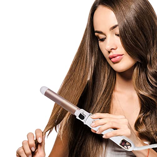 Simayixx Ролери за коса Електрично виткање железо автоматско виткање Ironелезо за да не ја повредувате косата, виткар за виткање на големи