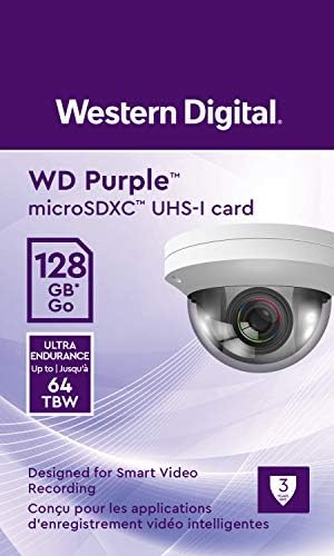 Западна Дигитална Виолетова 128 GB microSDXC