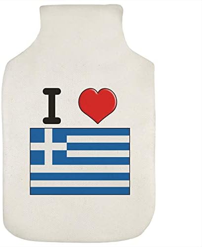„Ја сакам Грција“ капакот за шише со топла вода