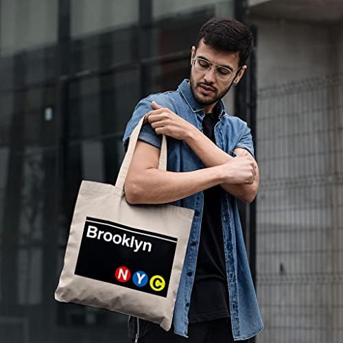 Cујорк Бруклин мала торба за торбичка - торба за купување во САД - торба за тотации во Yorkујорк