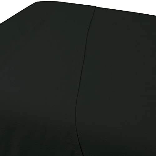 Forpro Premium Flannel Flate Leats за маси за масажа, ултра-лесен, дамки и отпорни на брчки, 63 W x 100 L, црно