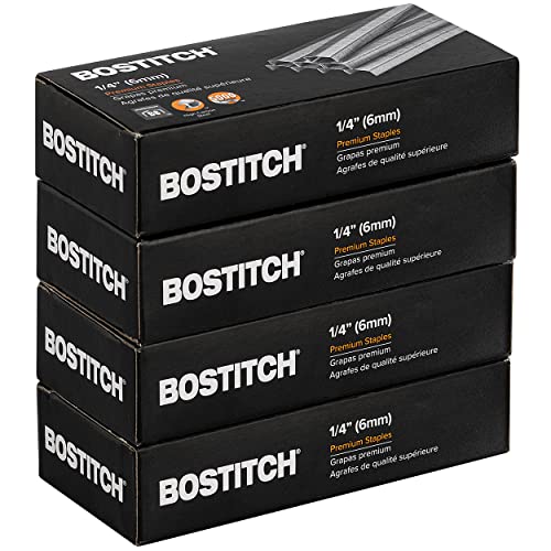 Bostitch B8 Staples 1/4 инчен Powercrown Stamples - пакет од 20.000 степени