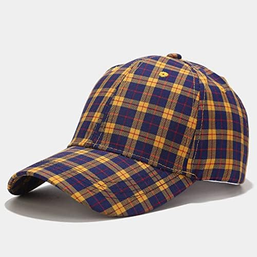 Надворешна камуфлажа прилагодлива капа за риболов лов на лов на кошарка, кошарка, капа, карирана даб нација Бејзбол капа