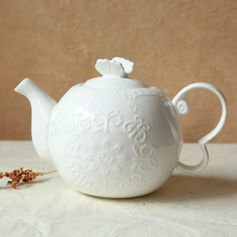 Канцеларија чајник керамички чајник за олеснување декор десктоп чај поставува модерна попладневна чај дневна соба чај сет изработен
