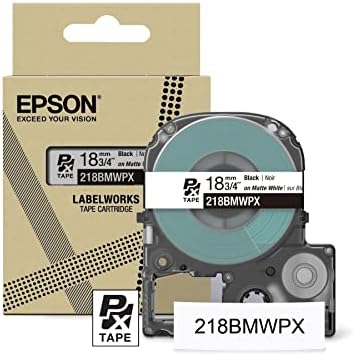 LabelWorks EPSON LW-C610PX Божиќен пакет-Производител на етикети и црвени, зелени, бели и златни ленти-LW-C610px, 212RBGPX, 218BMGPX,
