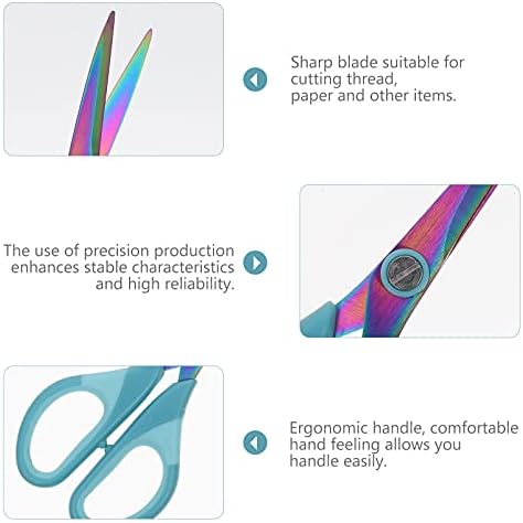 Besportble 3 пара ножици за шиење од не'рѓосувачки челик Поставете прилагодени ножици Поставете алатки за шиење за везење ножици