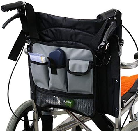 FQrongSP Елегантна Торба За Складирање Инвалидска Количка Преклопна Торба За Шетач Организатор Додаток За Ролат За Шетач И Инвалидска Количка