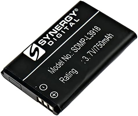 Синергија дигитален бар-код за скенер батерија, компатибилна со Sonstige Equinux Tizi Mobile TV скенер за баркод, ултра висок капацитет,