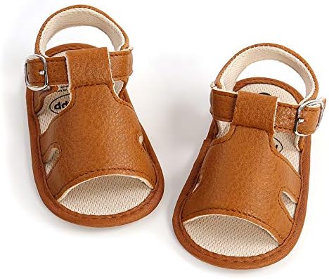Willfun бебе момчиња Девојки летни сандали затворени пети за новороденчиња меки гумени чевли на отворено за дете први пешаци