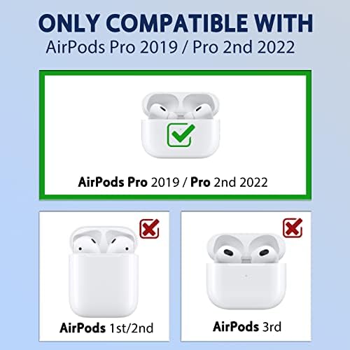 WowChic За AirPods Pro 2019/Pro 2 Случај 2022 Мека Силиконска Симпатична 3d Цртана Храна Мода Каваи Кул Забава Смешна Уникатна Школка За Apple