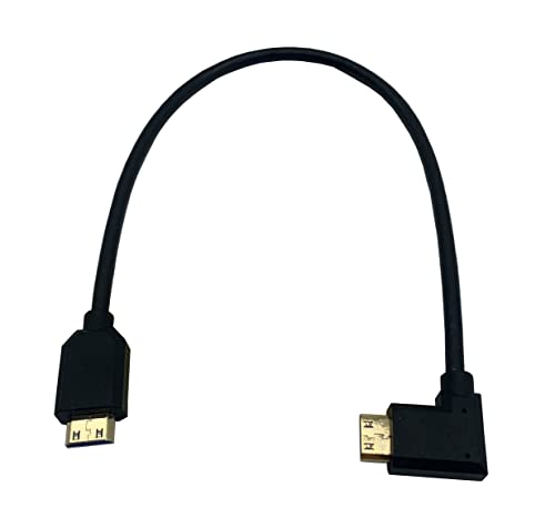HALOKNY со голема брзина мини HDMI конектор машки до HDMI мини конектор машки - црна)