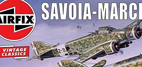 Класици на гроздобер Класици Савоја-Марчети СМ79 1:72 Втората светска војна воена авијација Пластичен модел комплет A04007V, АРТУМИНД