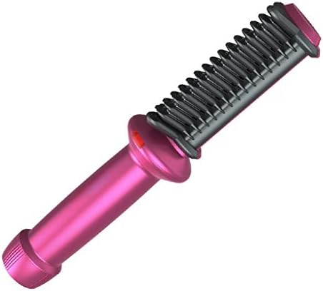 LXXSH Безжично USB полнење со права коса чешел за коса, мултифункционално засилување, виткање четка со двојна употреба, преносна