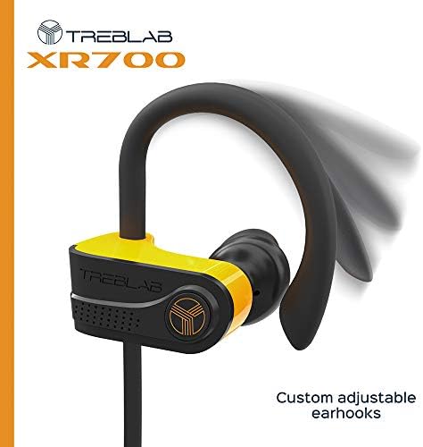ТРЕБАБ XR700-Врвни Bluetooth Безжични Слушалки-Bluetooth 5.0 Ipx7 Водоотпорни Спортски Слушалки, Прилагодливи Куки За Уши ,