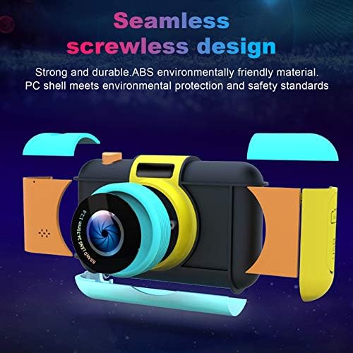 Детска Камера, Ips Екран Дигитална Камера Со Висока Дефиниција Играчки Со Јаже За Подарок За Деца
