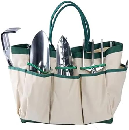 Модна торба градина клекнат алатка торба преклопување мала торба за крпа за појас со повеќе џеб со голем капацитет за складирање на