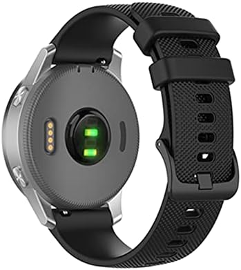 HWGO 20 22mm Брзо Ослободување Силиконски Часовник Бенд Ремен За Garmin Ferrunner 745 Паметен Часовник Рачен Зглоб Лента