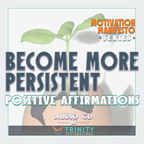 Серија за манифест на мотивација: Станете поупорни позитивни афирмации Аудио ЦД