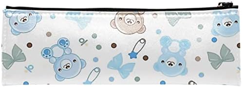 Тбуобт Торба За Шминка Патување Козметичка Торба Торбичка Чанта Чанта Со Патент, Цртан Филм Животно Мечка Лак
