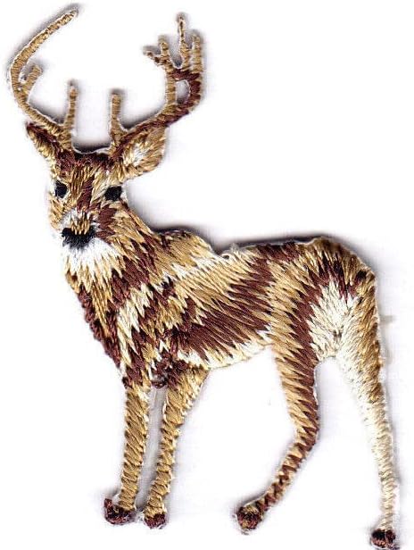 Елени w/antlers мало железо на животни од печ -шума