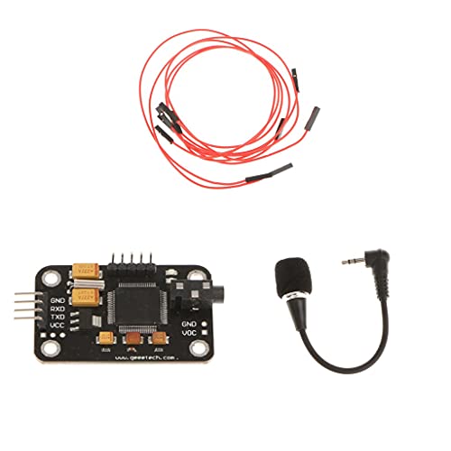 1Set Комплет за модул за препознавање на глас со замена на микрофон и кабел