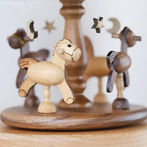 Lucbei Music Box Classical Merry-Go-Round Music Box Music Box Роденденски девојче подарок музички кутии Музички кутии Подарок