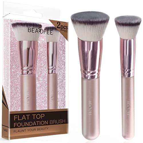 Beasofee Flath Top Foundation Brush+четка за ајлајнер