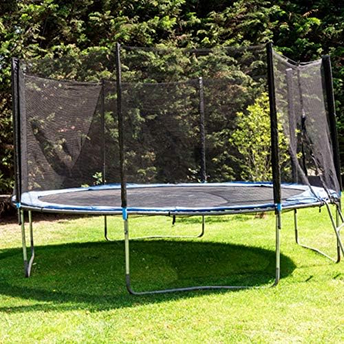 Besportble Trampoline Trampolines Hendrople Security Net Net Round Protection Net за деца Деца Трамполин пара Ејерчио Мујер