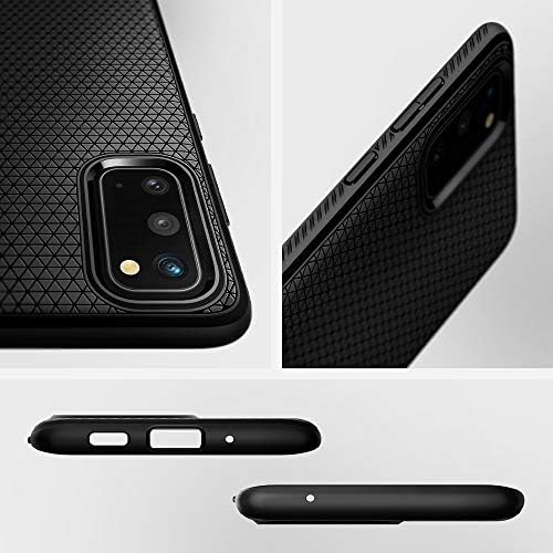 Спиген Течен Воздушен Оклоп Дизајниран За Случајот Samsung Galaxy S20-Мат Црна