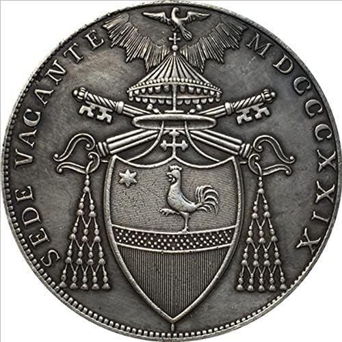 1829 Италијанска Божица Комеморативна Монета Американски Морган Скитник Ретро Монета Божица Монета Подарок Сувенир