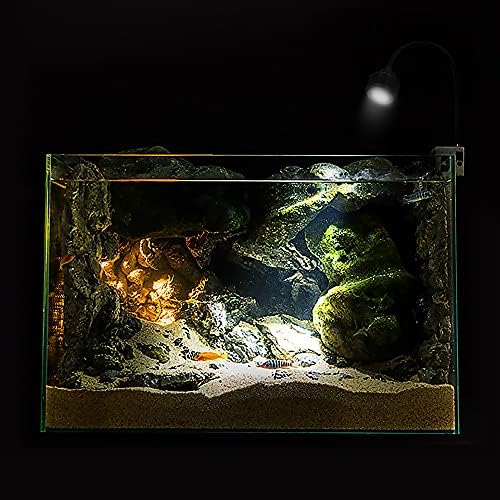 Allcolor LED аквариум светилка Зумирање Аквариум Светлина ПОЛН Спектар LED Светилка Лепенка Светлина