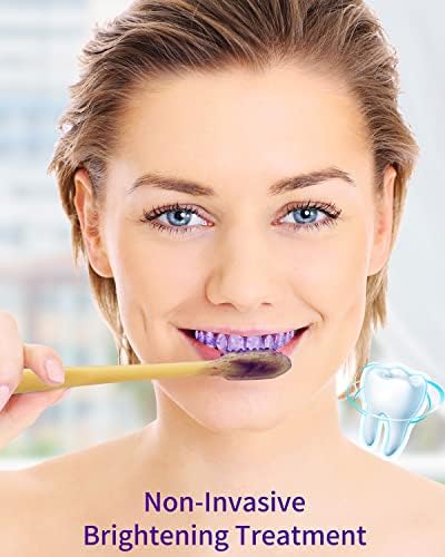 Глорисмајл Стоматолошка Виолетова Паста За Заби За Белење На Заби, комплет За Избелување На Заби За Отстранување Дамки, Засилувач За Белење