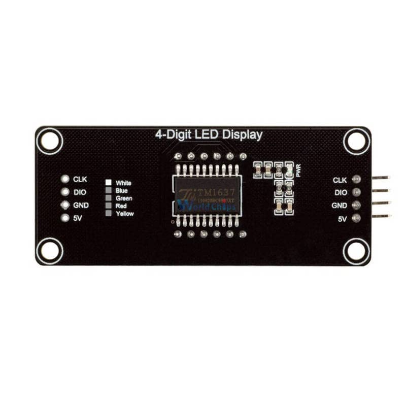 4-цифрен LED 0,56 дисплеј цевка децимални 7 сегменти TM1637 MODULE DOWEN DOTS 0,56 инчи бел дисплеј за Arduino