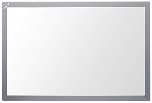 Оргатекс магнетски прозорец, транспарентен ПВЦ прозорец со магнетна рамка, големина на глава; 11 широк x 17 висок: 10 пакувања, светло сиво