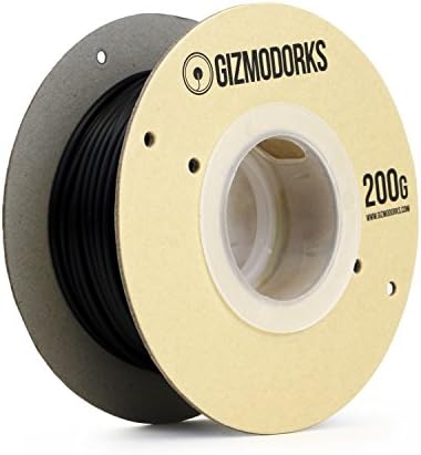 Gizmo Dorks Pla Filament за 3D печатачи 1.75mm 200g, црно
