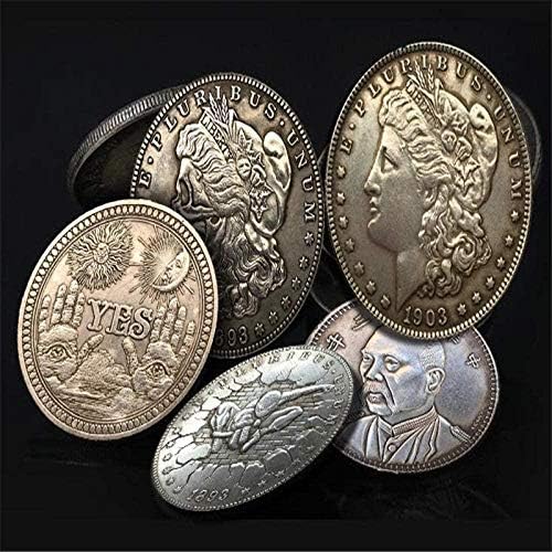 1881 година Комеморативна колекција на монети за пиратски 3Д антички комеморативни Морган скитници копија од домашна декорација