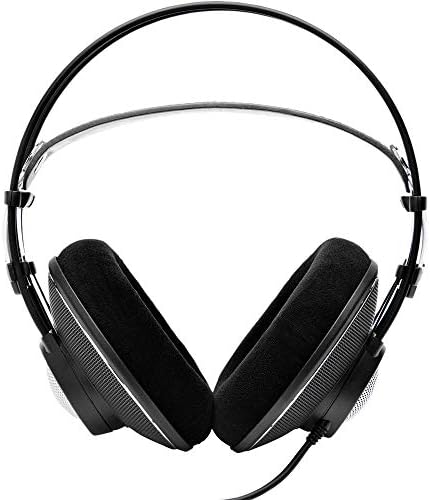 АКГ K612 PRO reference Studio Studio Seadhphones Sunders со држач за слушалки и 25 'стерео кабел
