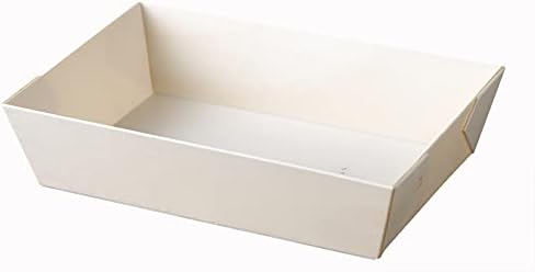 8 81-050 Бенто Кутија За еднократна Употреба, 17 € 12 € H4cm, надвор од бело