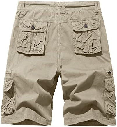 Карго шорцеви за мажи, летни шорцеви за машка комбинирана каприс директно мулти џеб
