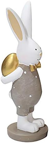 П Божиќ украс соба подарок зајак велигденски десктоп јајца зајаче украси симпатична детска декорација дома декор рачно срце скулптура
