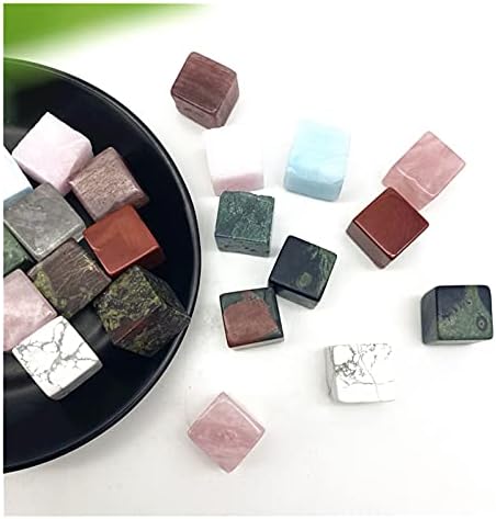 Suweile JJST 50G видови природни розови кристални коцки кварц Полирани камен кристал со чакал за лекување на скапоцени камења